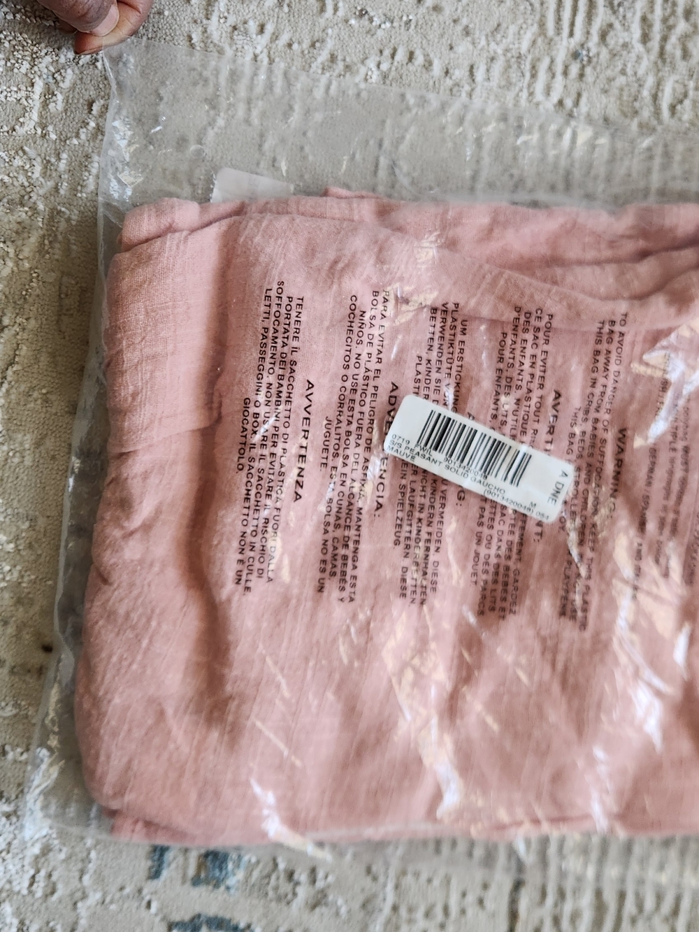 NEW love J Pale Pink Off-Shoulder Wide-Leg Jumpsuit - Picture 11 of 12